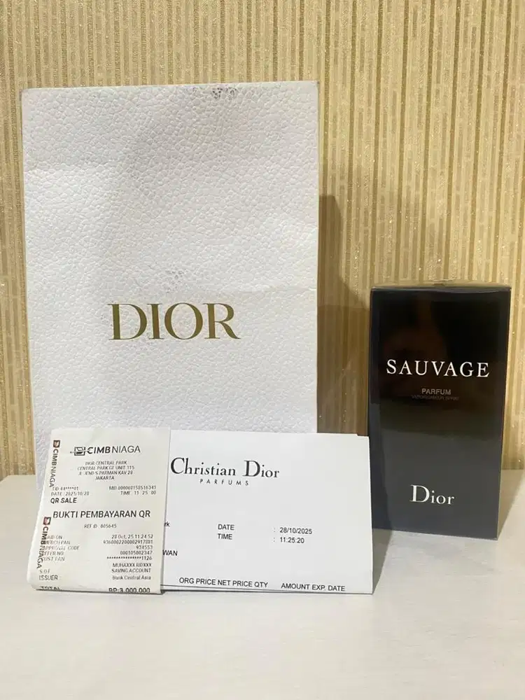 NEW DIOR SAUVAGE TYPE PARFUM (SEGEL)