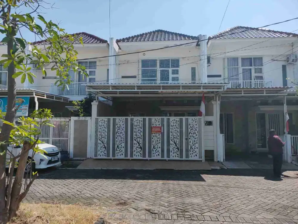 DI JUAL RUMAH
PERUM GREEN LAKE NATURAL LIVING BLOK F - 21
KEL. : WONOREJO
KEC. : RUNGKUT 
KAB  : SURABAYA