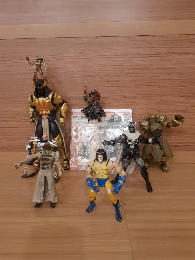 Anime action figur rare+1 set