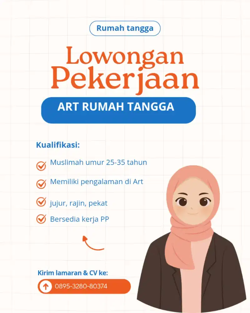 Di cari ART pembantu RT