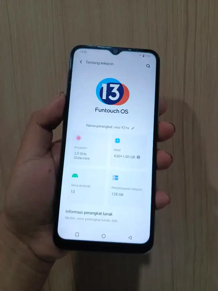 Vivo y21s 4/128 bisa pakai