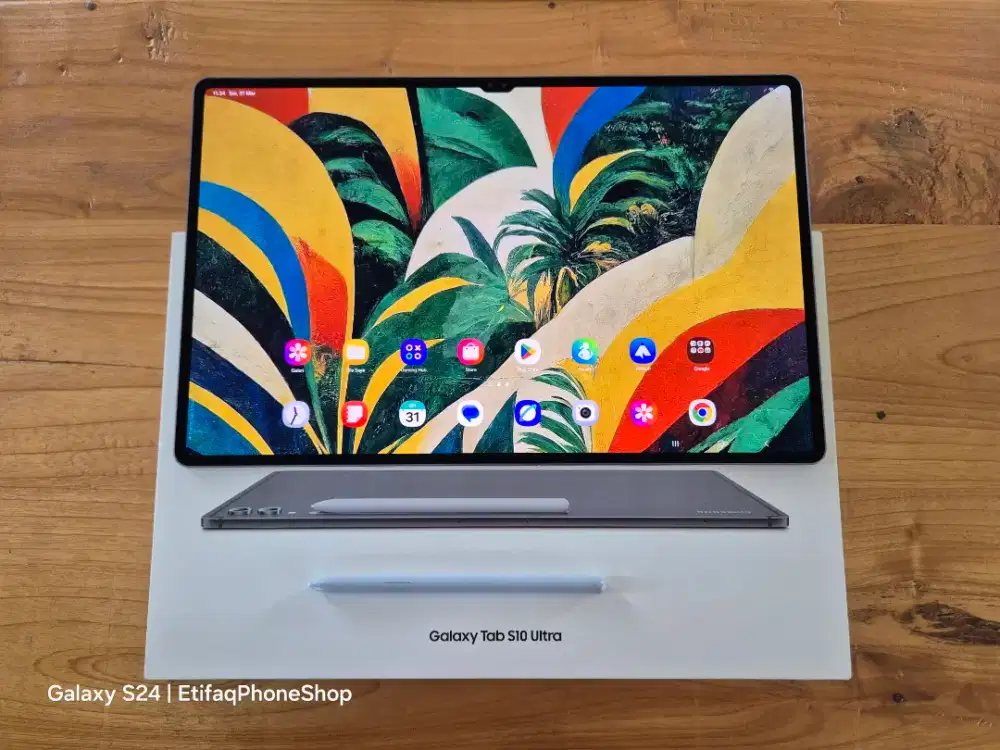 Samsung Tab S10 Ultra 12/256 Fulset Resmi Galaxy TabS10 S 10 S10ultra