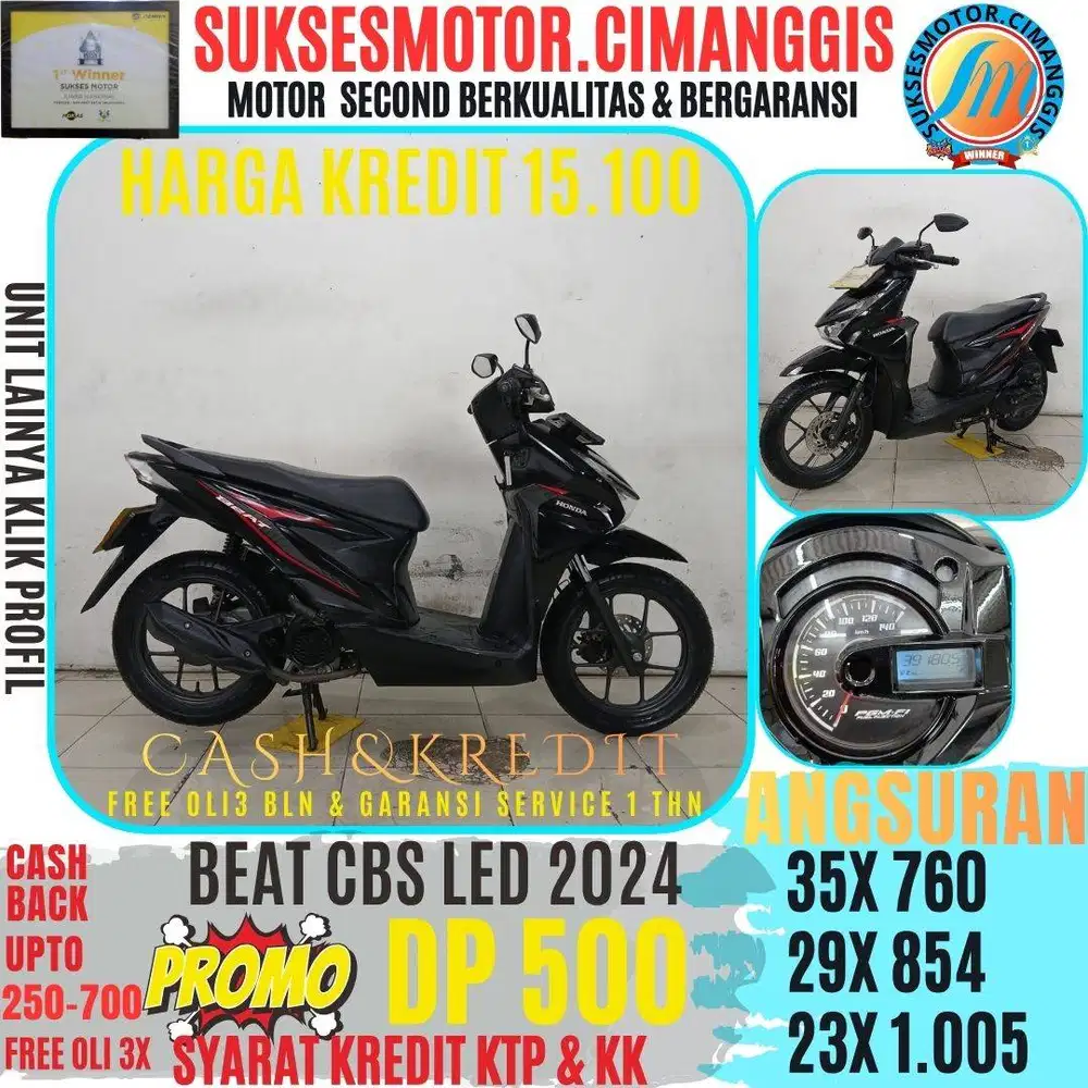 BEAT CBS LED TERMURAH BERGARANSI CASHBACK UPTO700RIBUAN FREEOLI3X