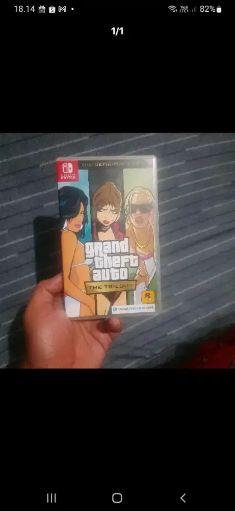 Card fisik ,gta trilogy original