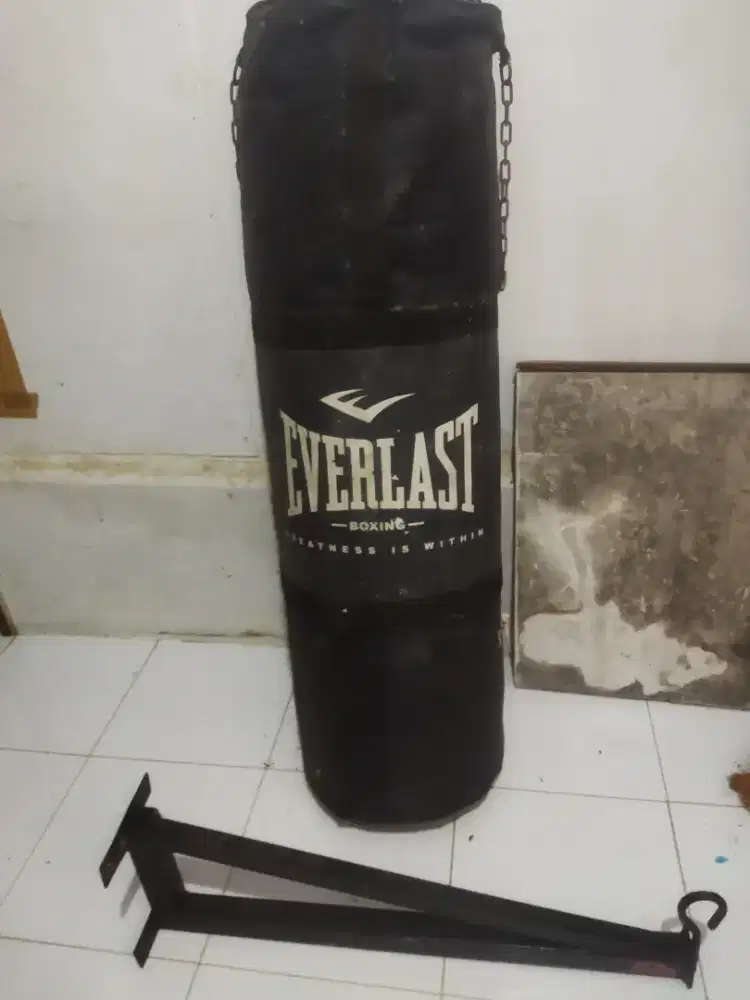 SAMSAK + SARUNG TINJU MMA + BARBEL 5KG