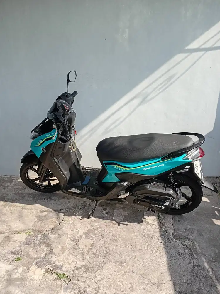 Dijual Yamaha Gear 125 cc Hijau Toska Tahun Desember 2022