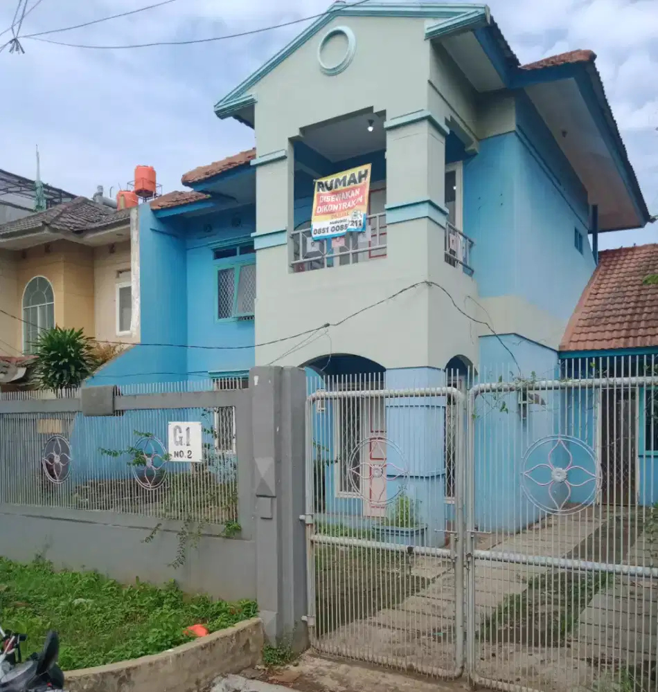 Di sewa kan rumah   per tahun