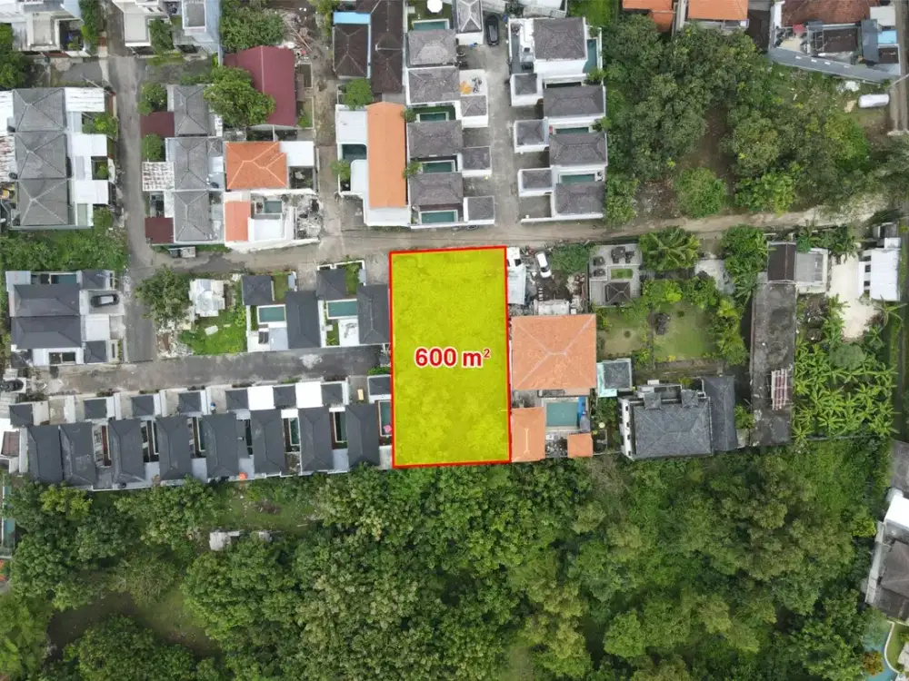 Tanah Murah Lingkungan Villa di Puri Gading Jimbaran Dekat Gwk