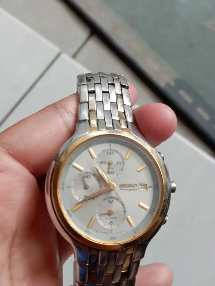 Seiko Chronograph Alarm