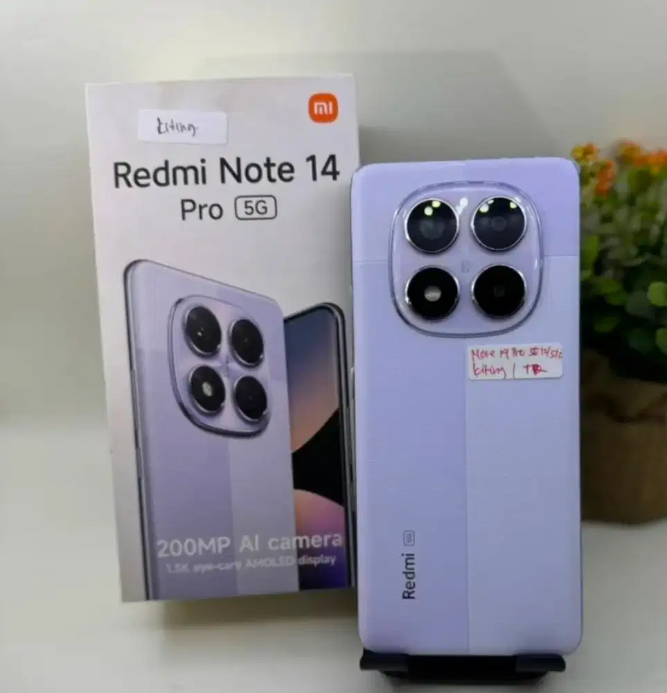 Second redmi note 14 pro plus 12gb/512gb mulus lengkap