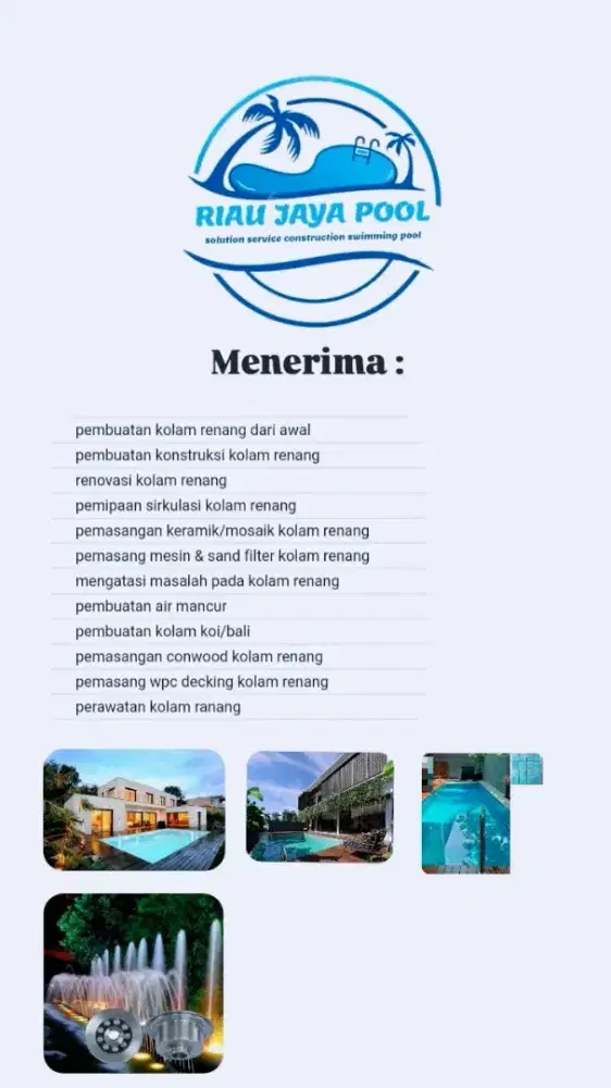 spesialist pembuatan kolam renang