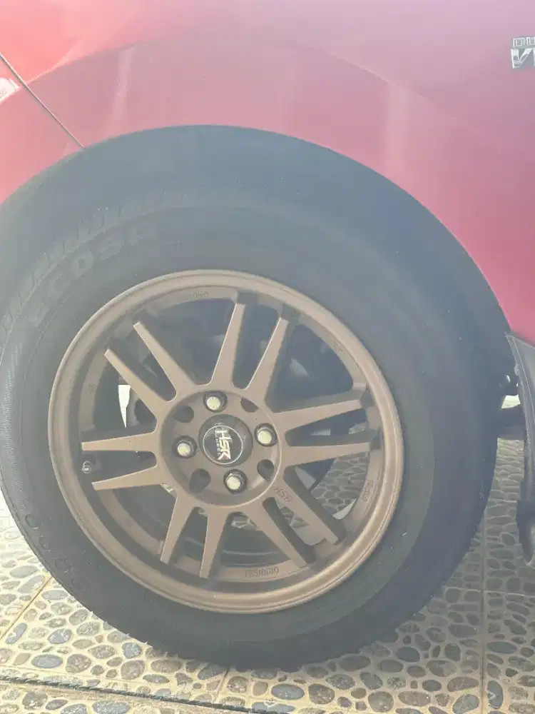 HSR Boroko R15 lebar 6,5 mulus