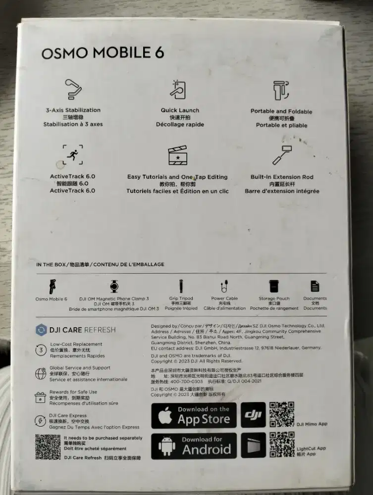 DJI Osmo Mobile 6 Original Video Stabil Anti Goyang dan siap pakai