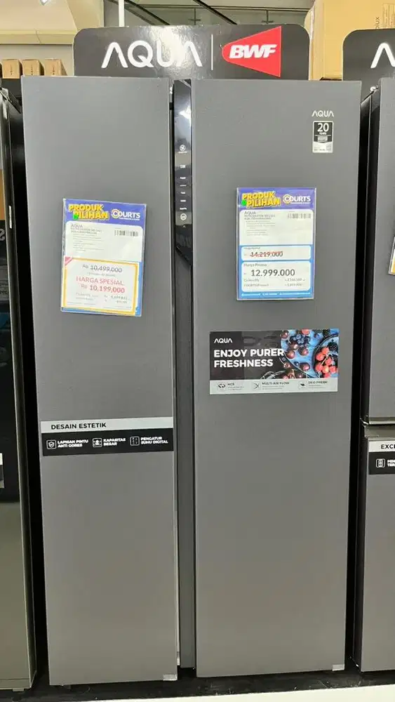 AQUA REFRIGERATOR SBS 542 L