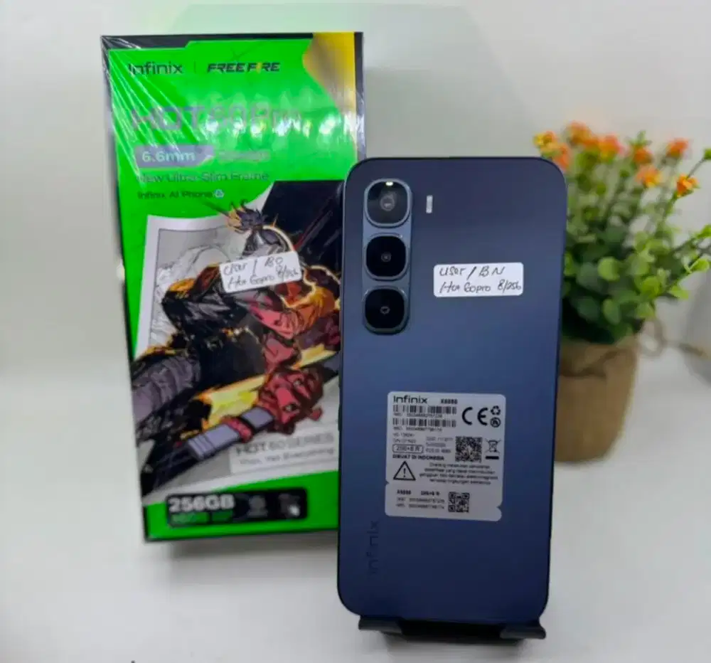 Second infinix hot 60 pro 8gb/256gb mulus