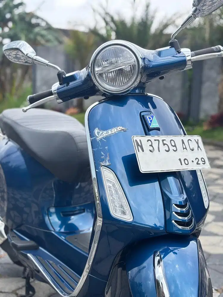 Vespa Primavera 150 ABS Iget 2024 N Malang Odo 1rb Koko Motor