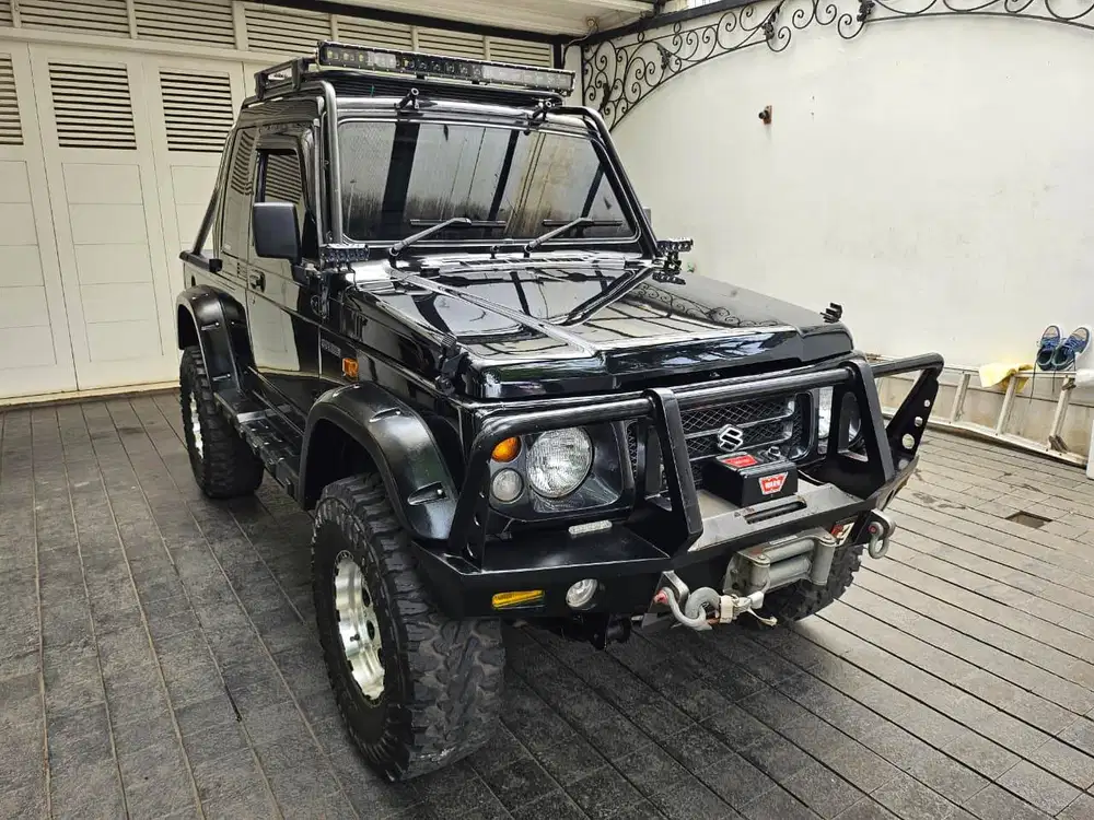 Suzuki Jimny Carabian 4x4 2005 Black Hitam 2004 2006 sj413 istimewa