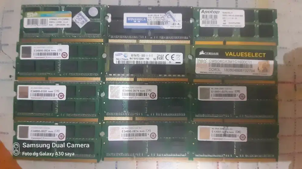 Sodimm 8GB DDR3 L dan biasa