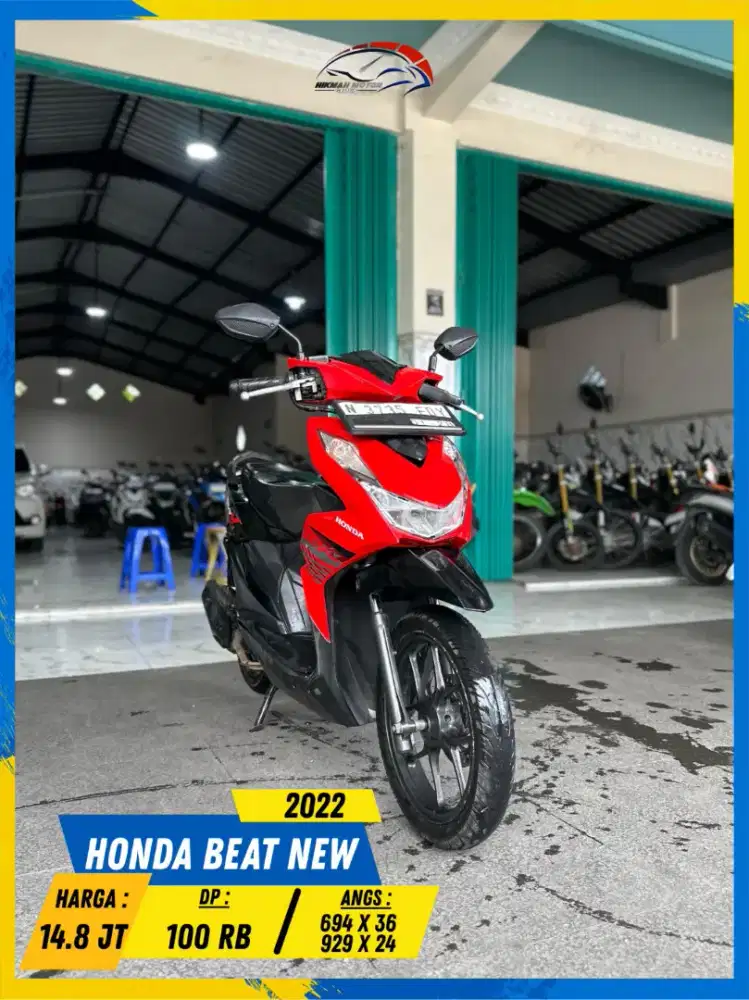 HONDA BEAT NEW 2022 NDANG PANTAU BOLOH HIKMAH MOTOR KEPUH MALANG