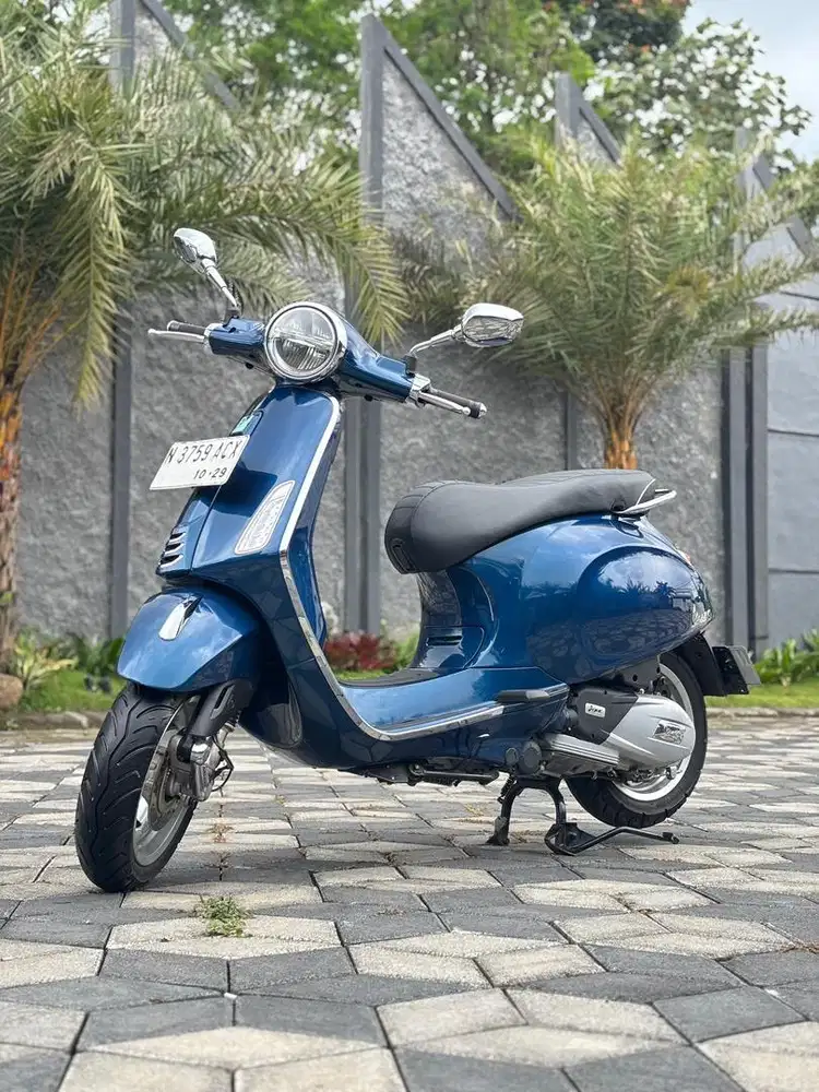 Vespa Primavera 150 ABS Iget 2024 N Malang Odo 1rb Koko Motor