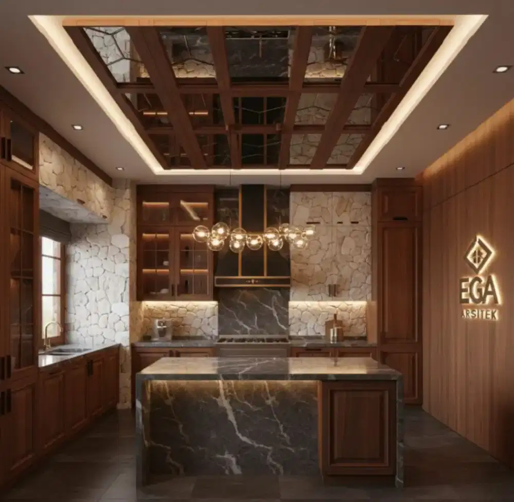 Interior rumah jasa arsitek kitchen Kemayoran