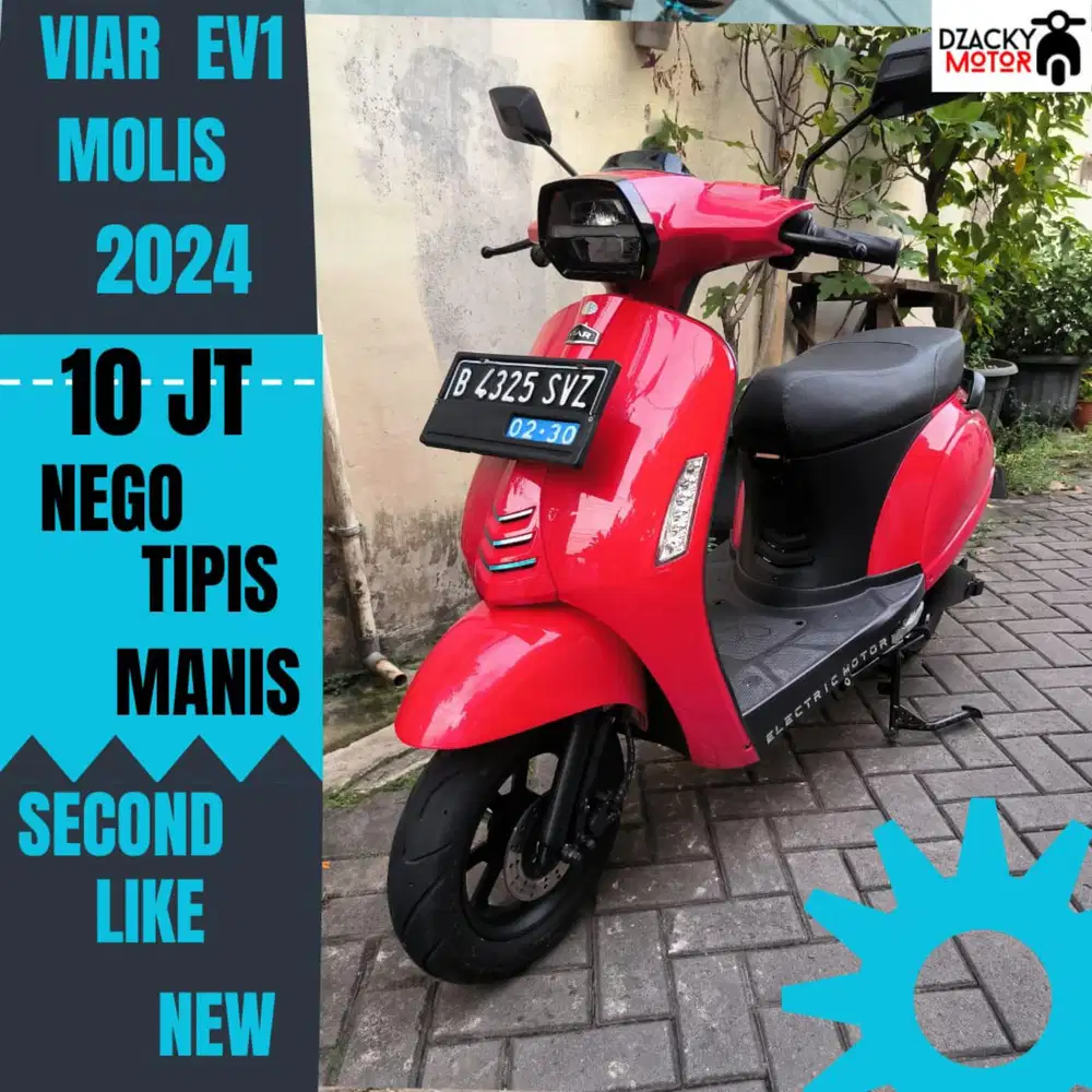 MOLIS VIAR EV1 THN 2024 SECOND LIKE NEW