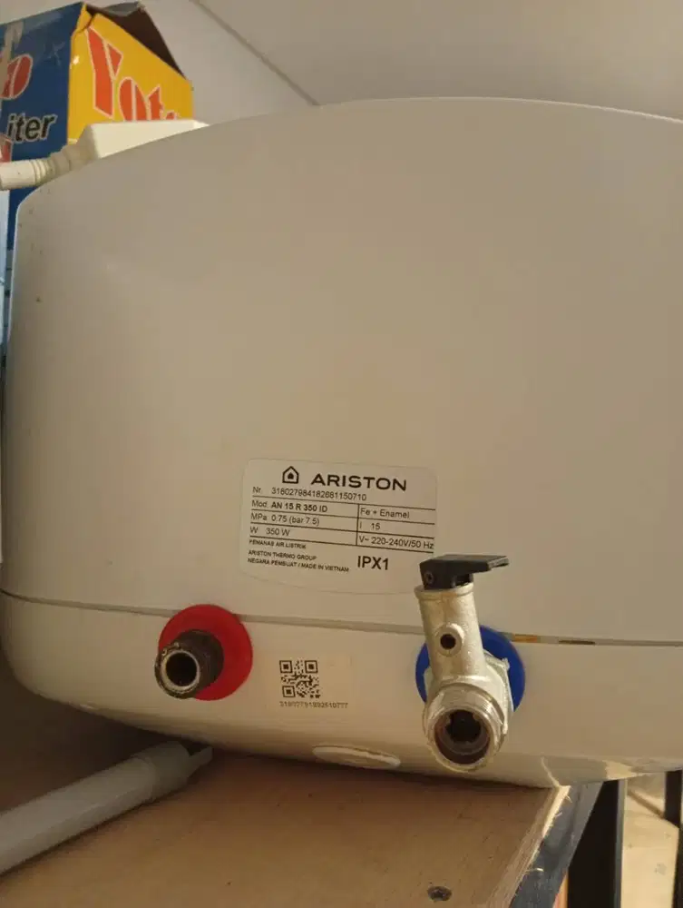 Water Heater ARISTON Type AN 15 R 350 ID