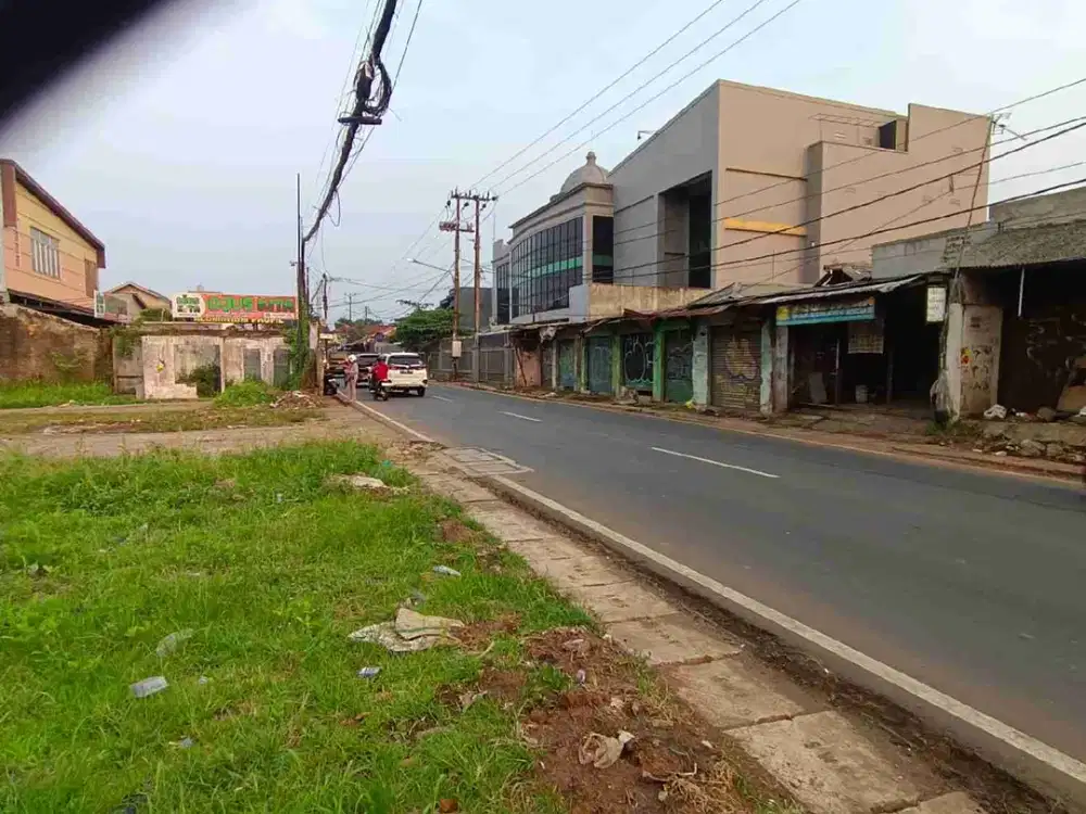 di jual tanah Datar siapa bangun di Jl narogong bekasi