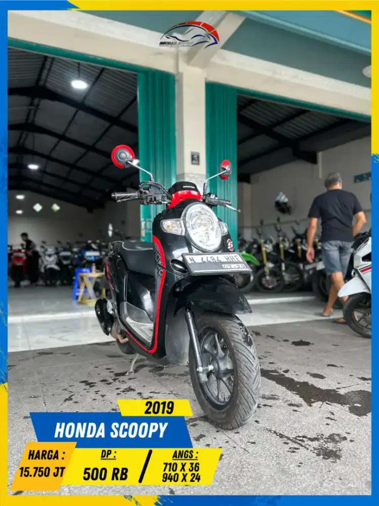 HONDA SCOOPY 2019 NEGO SAMPE DEAL MASZEHH HIKMAH MOTOR KEPUH MALANG