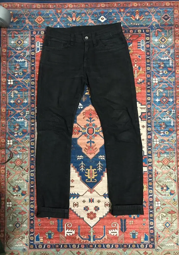 Celana Selvedge Mischief Black