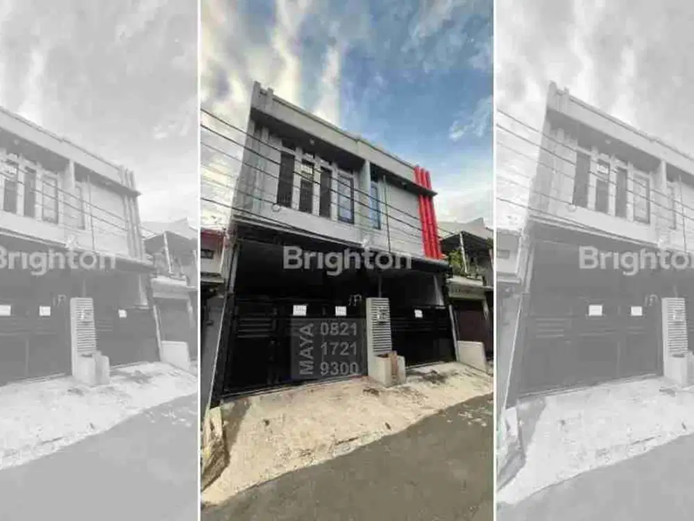 Rumah Nyaman Depan Taman Tenang Asri Aman di Ptb Duren Sawit Jaktim Dekat Pusat Kota