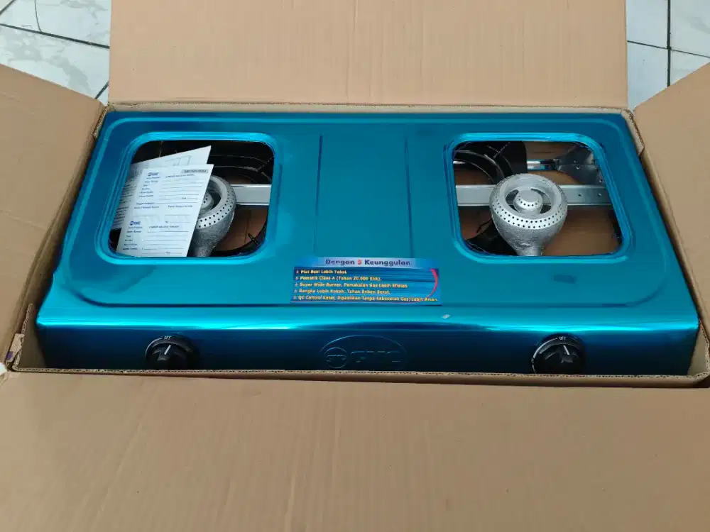 Kompor 2 Tungku GMC type BM 013