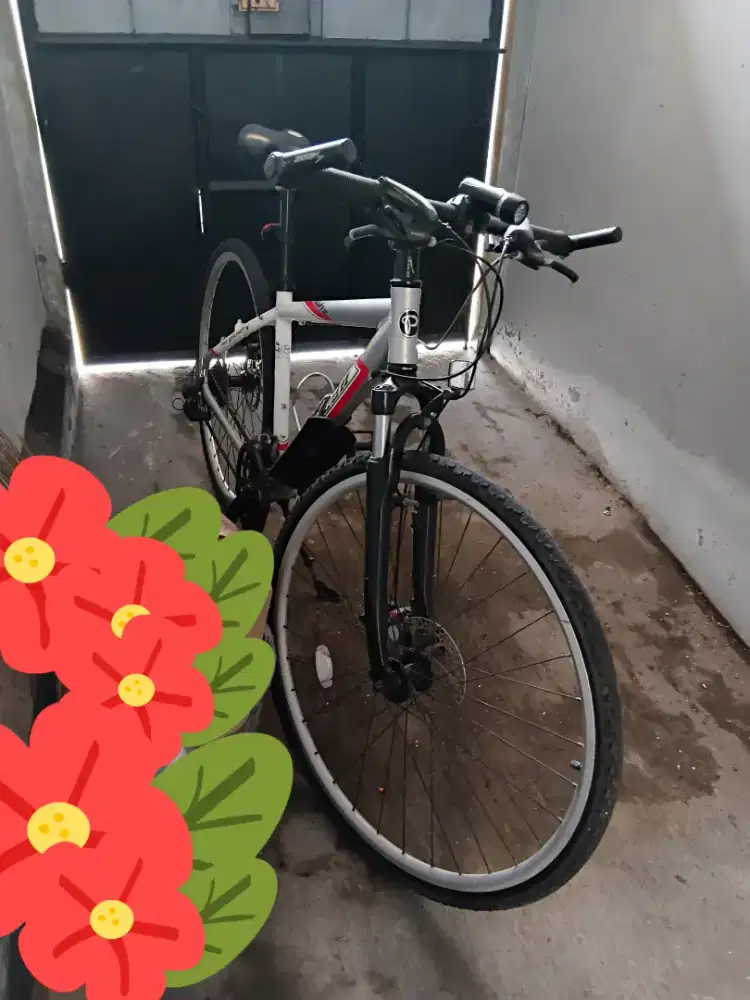 JUAL SEPEDA POLYGON WALTZ NEO GEOMETRI HYBRID CONCEPT.