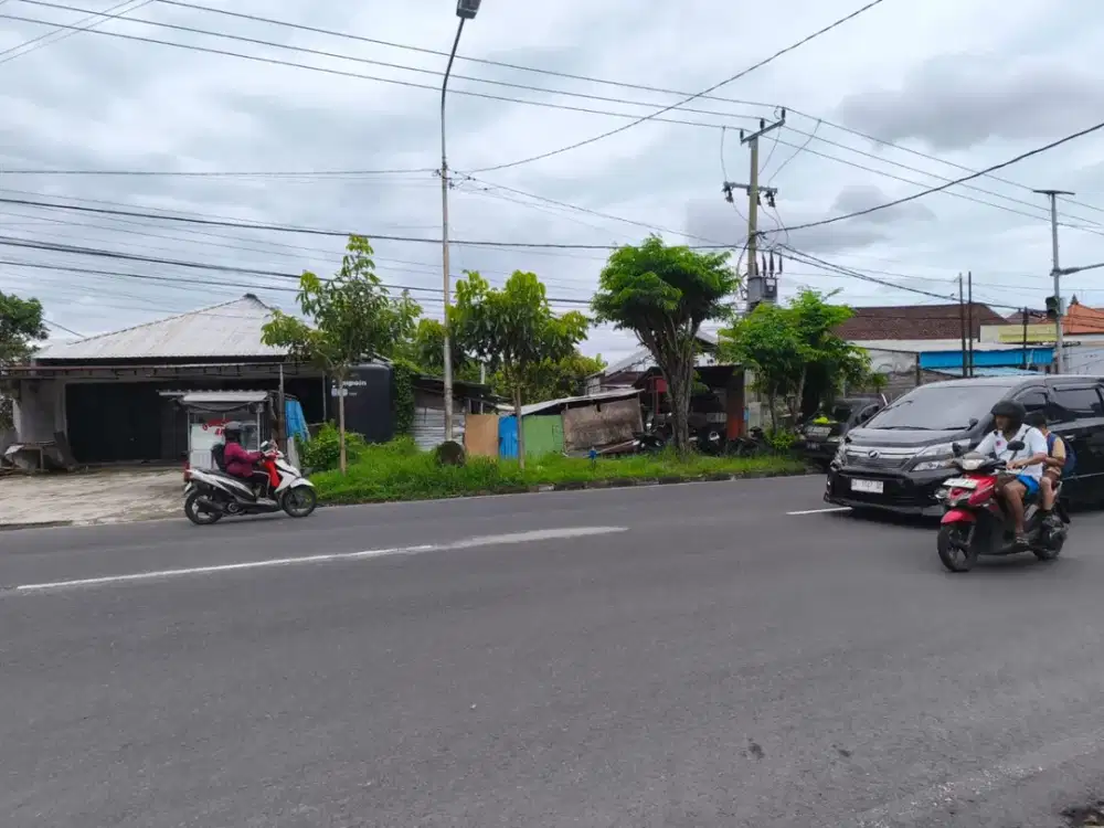 Tanah Langka Plot Kecil di Jalan Utama Cokroaminoto Denpasar