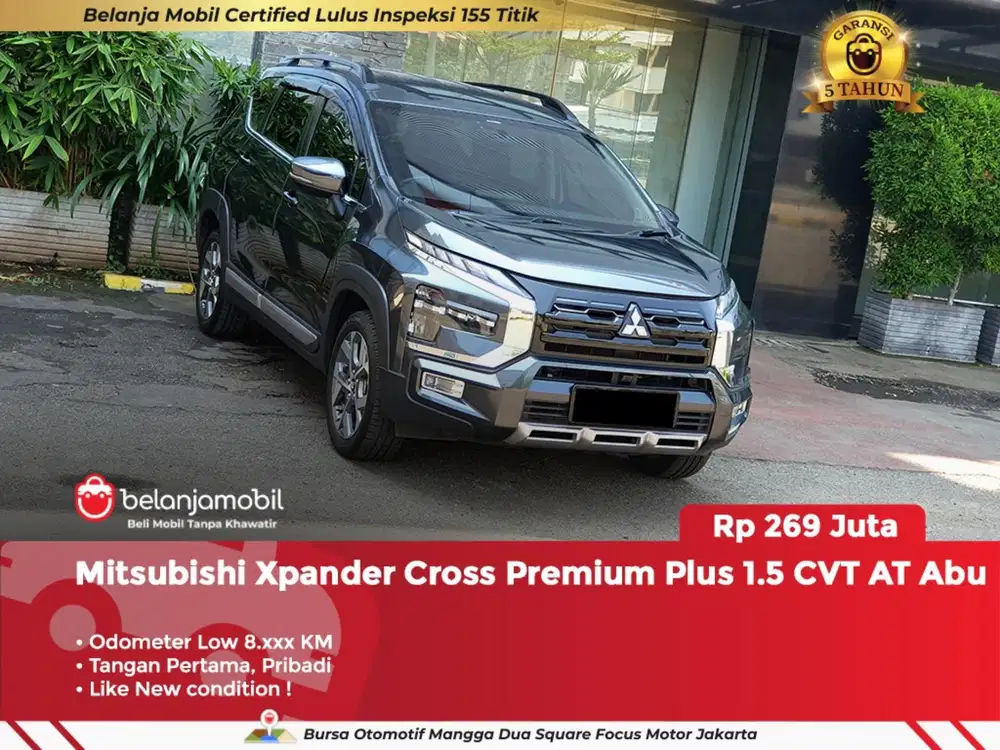 LOW KM.8RB !! MITSUBISHI XPANDER CROSS PREMIUM 2023 / 2024 ABU