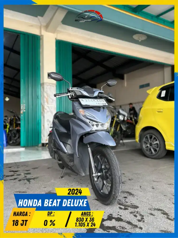 HONDA BEAT DELUXE 2024 NEGO TIPIS BOLOH HIKMAH MOTOR KEPUH MALANG