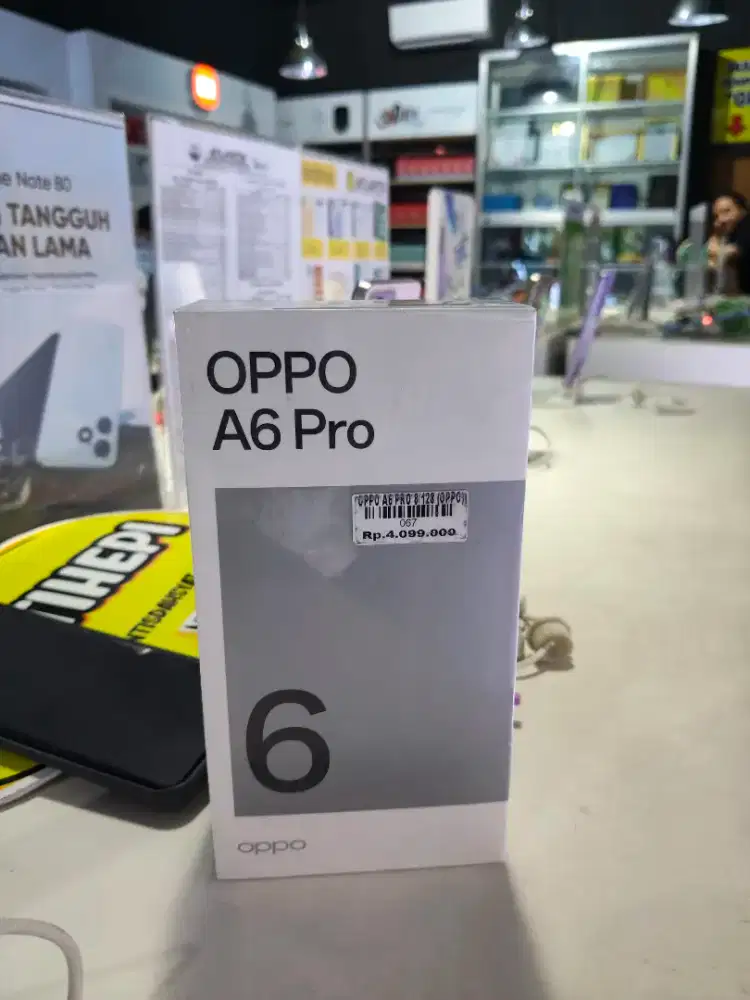 ready Oppo A6 pro 8/128 garansi resmi 1tahun Atlantis dahsyat