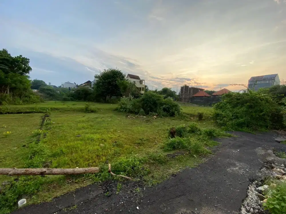 Tanah Plot Kecil di Goa Gong Ungasan Kawasan Villa