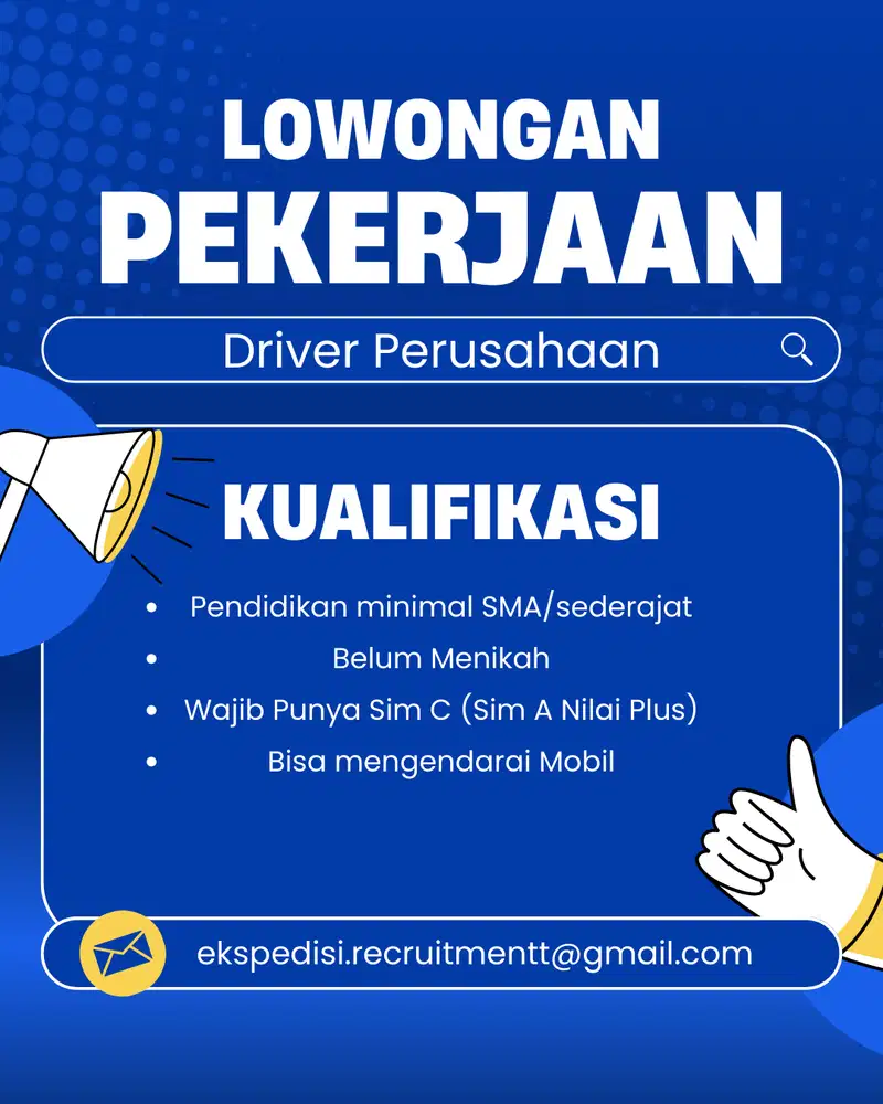 LOWONGAN KERJA KURIR