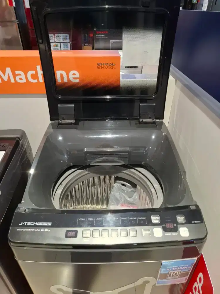 Mesin cuci sharp top loading