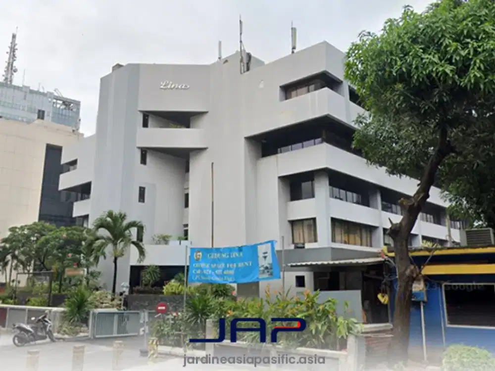 Kantor Area Kuningan di Gedung Lina 120Sqm Partition Dekat LRT