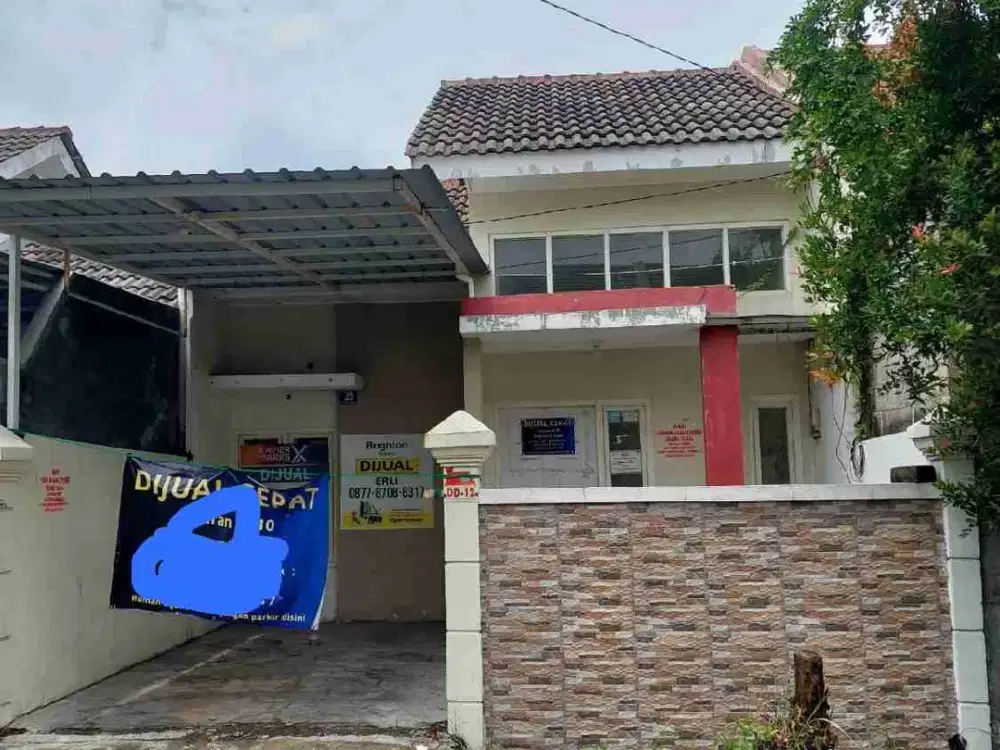 DI JUAL RUMAH
PERUM GRIYA AMERTA REGENCY DD/12
KEL. : MEDOKAN AYU
KEC. : RUNGKUT 
KAB  : SURABAYA