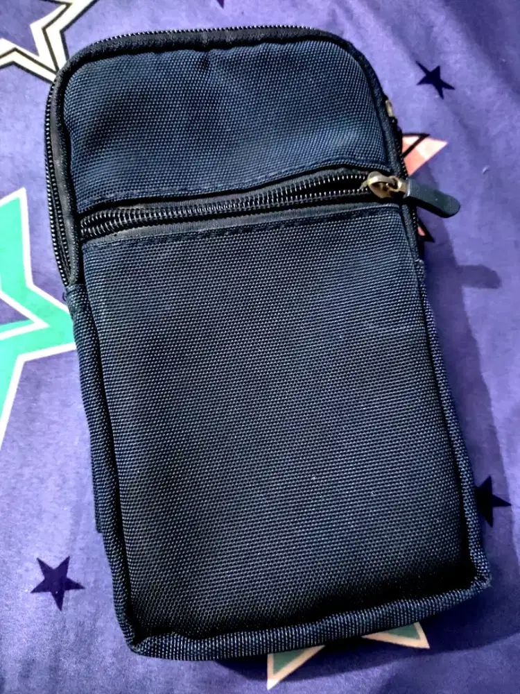 Tas hp handphone biru