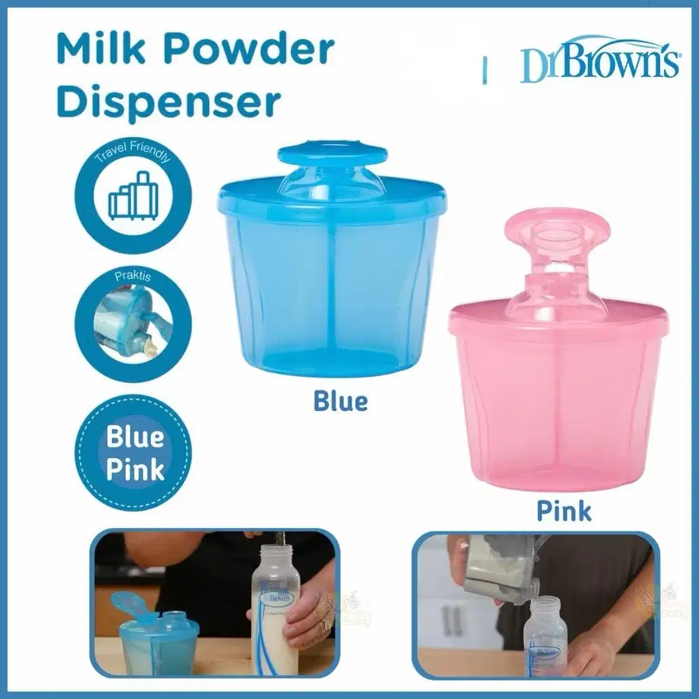 Preloved Milk Powder Dispenser Tempat Susu Bubuk Dr.Brown