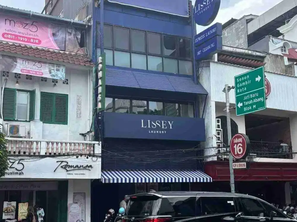 Dijual Disewakan Ruko Sabang Sekarang Lissey Laundry