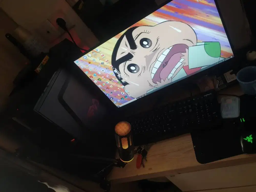 Komputer Set Siap Gaming Dan Live Streaming !!!