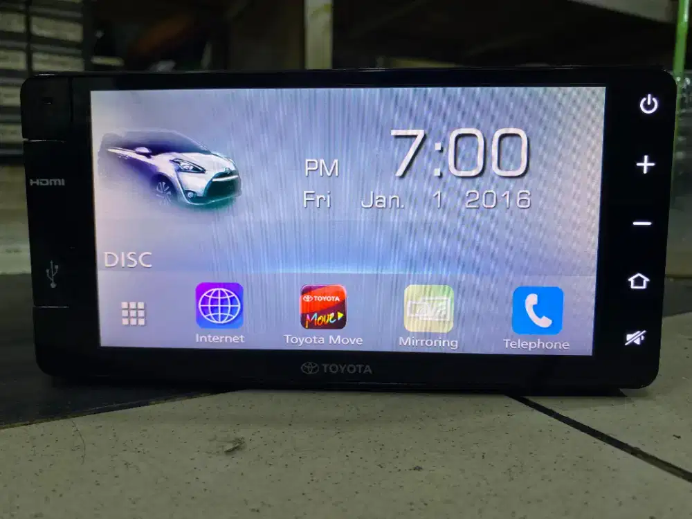 Dbl din buat toyota kenwod 9017 ws blutut