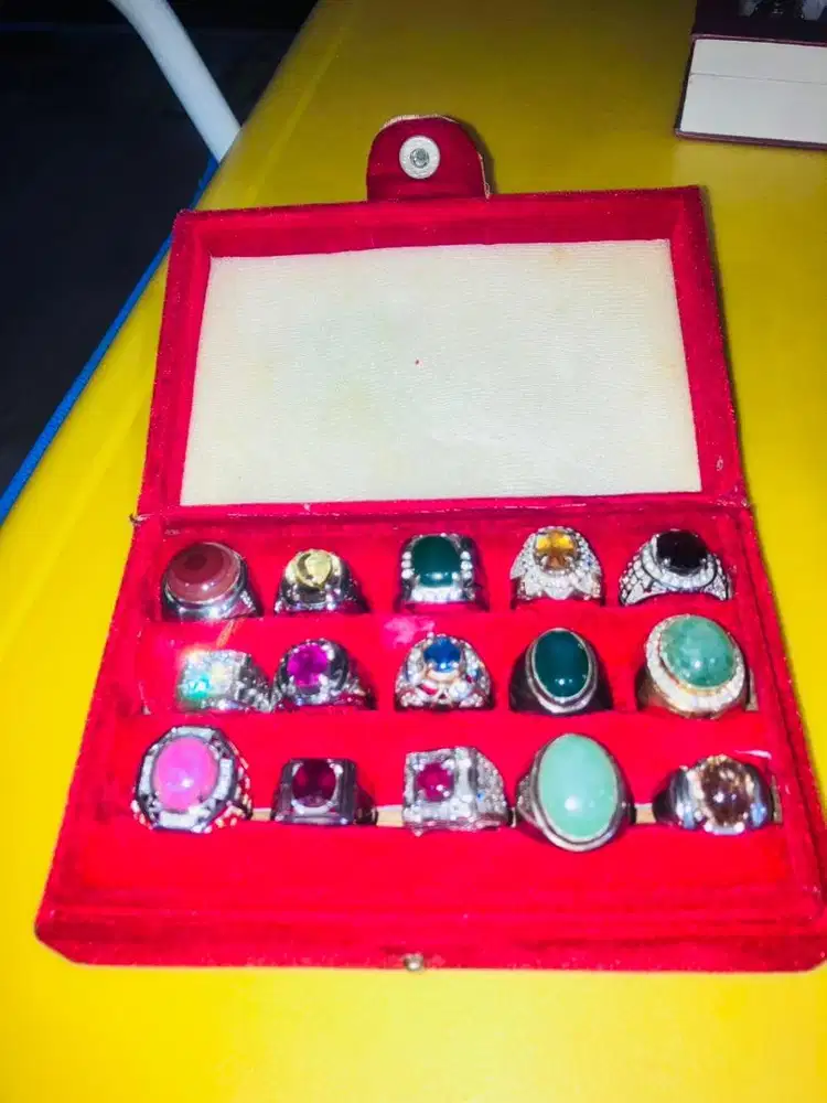 Dijual Cincin Koleksi Pribadi - 15 pcs