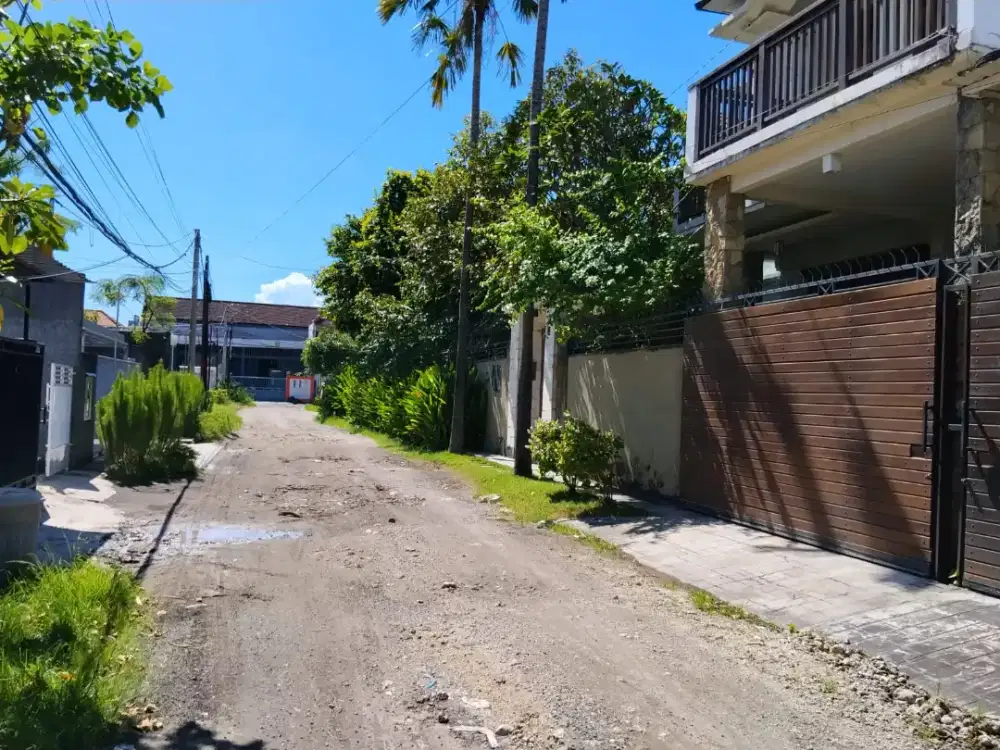Di kontrakan tanah jalan Tukad Badung , DPS, Bali