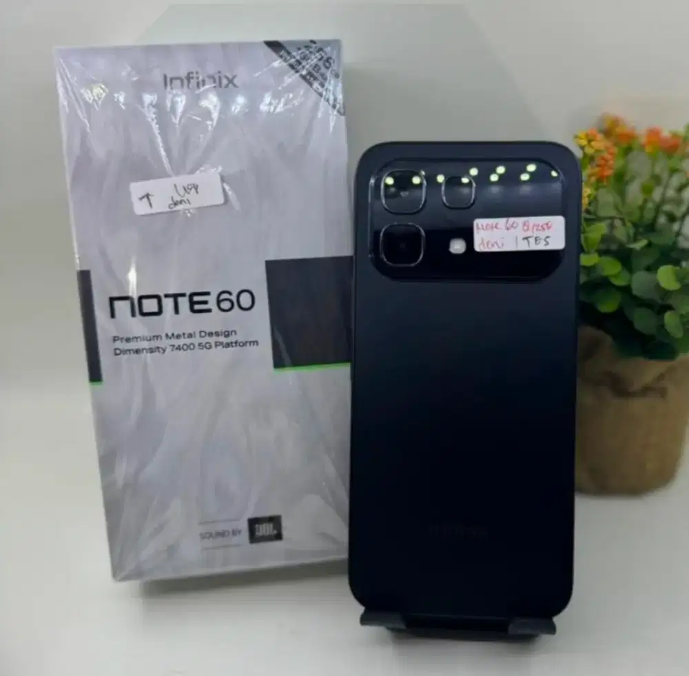 Second infinix note 60 mulus masih garansi 8gb/256gb